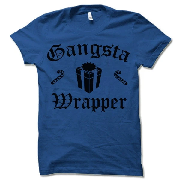 Gangsta Wrapper Christmas T Shirt. Funny Sassy Ugly Christmas Tee Shirt. 5 Gangsta Wrapper Christmas T Shirt. Funny Sassy Ugly Christmas Tee Shirt. - Image 3