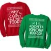 Christmas Sweatshirts, Ugly Christmas Sweater, Matching Couple Sweatshirts, Todd Margo - Items 1220/1221 -Jewellery Soldes Boutique il fullxfull.1060585766 1hpm