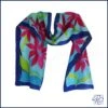Poinsettia Flowers Silk Scarf Blue Women Scarf 11x60 Inches, Christmas, Hand Painted, Ready To Ship 1 Poinsettia Flowers Silk Scarf Blue Women Scarf 11x60 Inches, Christmas, Hand Painted, Ready To Ship -Jewellery Soldes Boutique il fullxfull.1062270116 ak1u