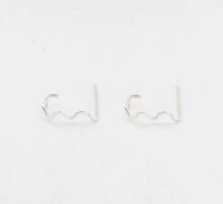 Christmas Sale - Ear Suspender Earrings-Suspender Earrings Silver-Silver Suspender Earring-Ear Suspender Hook-Hook Earring -Jewellery Soldes Boutique il fullxfull.1069475557 fl0y