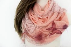 Pink Lace Shawl, Extra Big Pink Shawl, Bridal Shawl Salmon, Powder Woman Wrapping, Extra Big Shawl, Powder Pink Shawl, Christmas Gift Woman -Jewellery Soldes Boutique il fullxfull.1080673634 4h1n