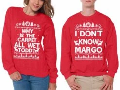 Todd And Margo Sweaters Christmas Vacation