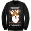 Merry Corgmas Christmas Sweater Sweatshirt. Corgi Christmas Gift. Ugly Christmas Sweater. Ugly Xmas Sweater. -Jewellery Soldes Boutique il fullxfull.1088051841 8pyj
