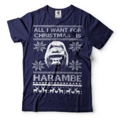 Harambe T-Shirt Funny Ugly Christmas Sweater T-Shirt Harambe RIP Meme T-Shirt 10 Harambe T-Shirt Funny Ugly Christmas Sweater T-Shirt Harambe RIP Meme T-Shirt -Jewellery Soldes Boutique il fullxfull.1092092328 9l6q