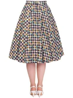 Christmas Skirt Circle Skirt With Pockets Holiday Skirt Festive Skirt Midi Skirt Vintage Skirt Swing Skirt Retro Skirt Pin Up Party Skirt -Jewellery Soldes Boutique il fullxfull.1095508908 i3j1