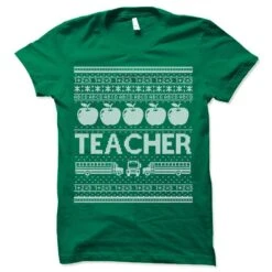 Teacher Christmas Shirt. Ugly Christmas Shirt For Teachers. Teacher Appreciation Gift. -Jewellery Soldes Boutique il fullxfull.1098616089 k8rq