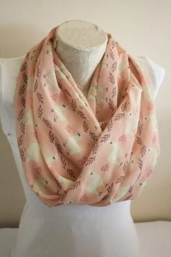 Llama Scarf, Llama Gifts - Christmas Gifts For Her Winter Fashion Cyber Monday Llama Birthday Gift Animal Scarf Llama Women Gift -Jewellery Soldes Boutique il fullxfull.1107143079 5hjn