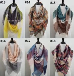 Monogrammed Scarf, Fall Scarf, Winter Scarf, Blanket Scarf, Boho Scarf, Christmas Gift Ideas, Plaid Blanket Scarf, Plaid Scarf, Gift For Her 14 Monogrammed Scarf, Fall Scarf, Winter Scarf, Blanket Scarf, Boho Scarf, Christmas Gift Ideas, Plaid Blanket Scarf, Plaid Scarf, Gift For Her -Jewellery Soldes Boutique il fullxfull.1109426931 zu12 1