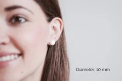 Red Studs, Red Post Earrings, Small Round Earrings, Matte Red Studs, Ball Earrings, Red Stud Earrings, Red Christmas Gift, Christmas Jewelry -Jewellery Soldes Boutique il fullxfull.1110116079 fwi9