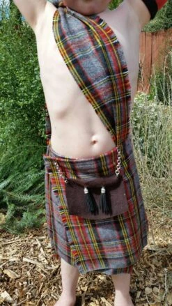 Baby Kilt With Plaid, Highland Games Outfit, Halloween Costume, Scottish Clothing For Baby, Holiday Or Christmas Outfit, Kilt With Sporran -Jewellery Soldes Boutique il fullxfull.1110366775 nl0k