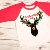 Women's Christmas Shirt | Girls Christmas Shirt | Christmas Deer Shirt | Christmas Shirt For Girls | Deck Them Halls Y'all | Christmas Deer