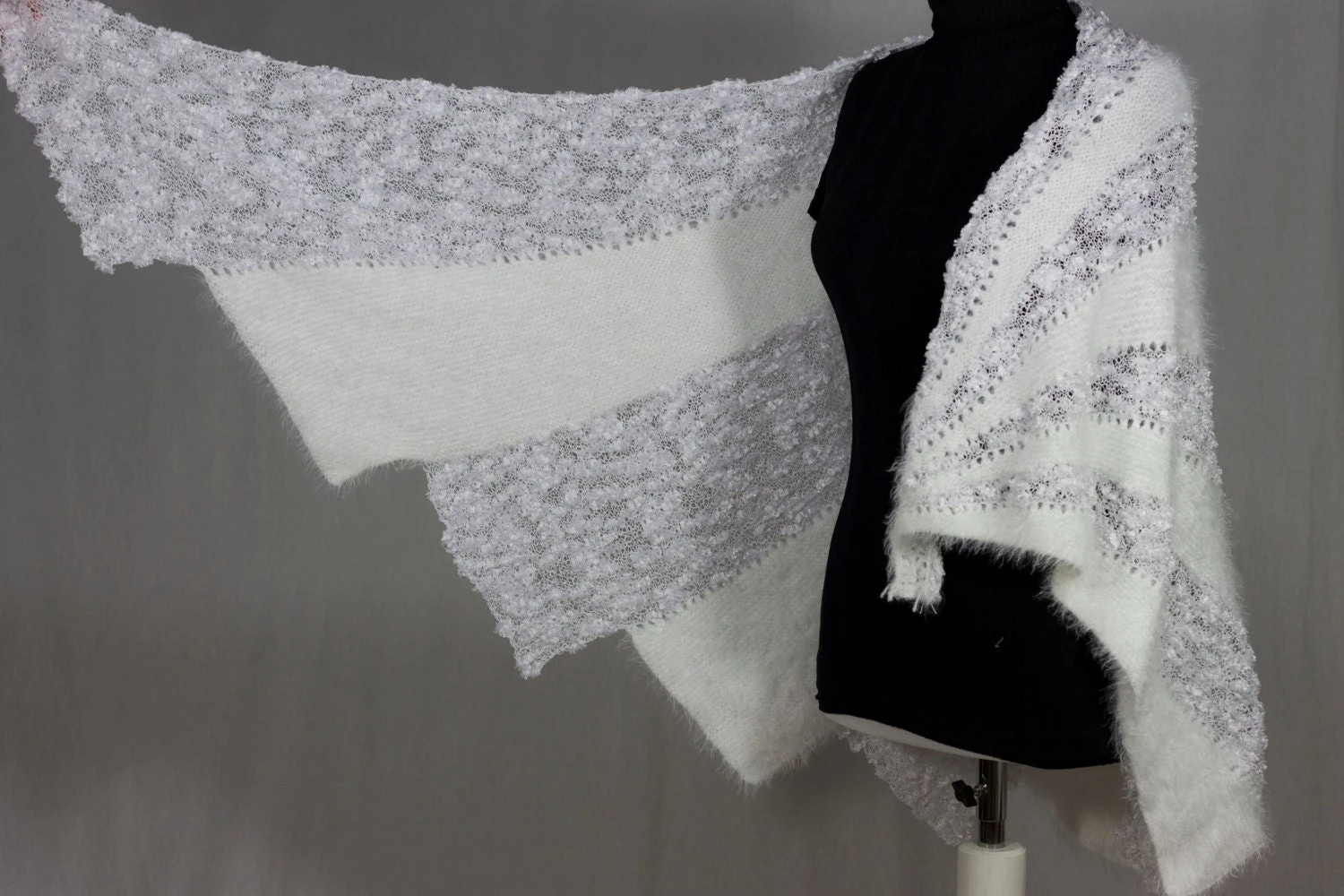 White Bridal Handknit Wings Shawl Knit Wedding Shawl Wrap Fall Winter Women Fashion Accessory Christmas Gift Ideas For Her Mom Bridesmaids 3 White Bridal Handknit Wings Shawl Knit Wedding Shawl Wrap Fall Winter Women Fashion Accessory Christmas Gift Ideas For Her Mom Bridesmaids