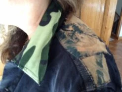 Black Levi Jean Jacket - Camouflage Jean Jacket - Men's Small Jean Jacket - Two Pocket Levi Jacket - Decorated Jean Jacket- Christmas Gift -Jewellery Soldes Boutique il fullxfull.1119257451 9xow