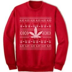 4:20 Weed Marijuana Ugly Christmas Sweater Sweatshirt For Men Women Marijuana Christmas Shirt 10 4:20 Weed Marijuana Ugly Christmas Sweater Sweatshirt For Men Women Marijuana Christmas Shirt -Jewellery Soldes Boutique il fullxfull.1119944891 sf1s