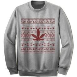 4:20 Weed Marijuana Ugly Christmas Sweater Sweatshirt For Men Women Marijuana Christmas Shirt 9 4:20 Weed Marijuana Ugly Christmas Sweater Sweatshirt For Men Women Marijuana Christmas Shirt -Jewellery Soldes Boutique il fullxfull.1119944893 gxjd