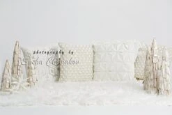 Digital Backdrop , Background Newborn Boy Or Girl Christmas Infant Family White