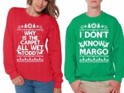 Todd And Margo Sweaters Christmas Vacation -Jewellery Soldes Boutique il fullxfull.1132189347 89zc