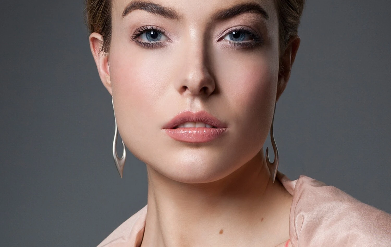 Silver Long Earrings, Pull Through Earrings, Contemporary Jewelry, Sterling Silver Sophisticated Earrings, Simple Earrings Christmas Gift 8 Silver Long Earrings, Pull Through Earrings, Contemporary Jewelry, Sterling Silver Sophisticated Earrings, Simple Earrings Christmas Gift - Image 6