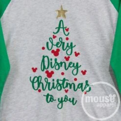 A Very Disney Christmas Raglan/Disney Christmas Raglan Shirt/Disney Shirt/Glitter Disney Christmas Shirt/Disney Kid Adult Christmas Tee -Jewellery Soldes Boutique il fullxfull.1134535595 obot