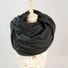 Oversized Infinity Scarf Chunky Scarf Mens Scarf, Grey Scarf Big Scarf Large Winter Scarf Hooded Scarf Gift For Her Christmas Gift Ideas -Jewellery Soldes Boutique il fullxfull.1167893109 3z66