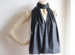 Black Leather Scarf -christmas Gift For Coworkers Women- Christmas Gift For Boyfriend And Husband- Birthday Gift For Mom And Wife Girlfriend 11 Black Leather Scarf -christmas Gift For Coworkers Women- Christmas Gift For Boyfriend And Husband- Birthday Gift For Mom And Wife Girlfriend -Jewellery Soldes Boutique il fullxfull.1188194913 gof9