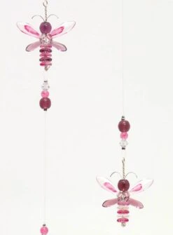 Window Jewelry Children's Hanging Mobile Crystal Suncatcher Purple Butterfly Pink Fairy Christmas Decor Girl's Room Decoration Birthday Gift -Jewellery Soldes Boutique il fullxfull.1221693608 hvjx