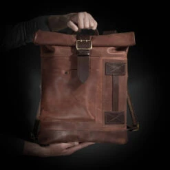 Leather Backpack Men Roll Top Backpack Computer Backpack Laptop Purse For Men Christmas Gift 17 Leather Backpack Men Roll Top Backpack Computer Backpack Laptop Purse For Men Christmas Gift -Jewellery Soldes Boutique il fullxfull.1240521781 clvb