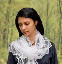Gift For Christmas White Mantilla Veil,lace Scarf,bridal Catholic Head Covering,Veil For Mass,chapel Mantilla,catholic Accessories 11 Gift For Christmas White Mantilla Veil,lace Scarf,bridal Catholic Head Covering,Veil For Mass,chapel Mantilla,catholic Accessories -Jewellery Soldes Boutique il fullxfull.1246101823 boku