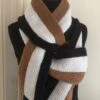 Knitted Scarf For Men.Hand Knit Stylish Scarf For Men.Men's Scarves.Stripes Colourful Boho Winter Christmas Gift Warm Fashion Ladies Scarf. -Jewellery Soldes Boutique il fullxfull.1256229576 65vu