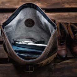 Canvas And Leather Backpack Roll Top Backpack For Man Leather Purse For Man Christmas Gift 16 Canvas And Leather Backpack Roll Top Backpack For Man Leather Purse For Man Christmas Gift -Jewellery Soldes Boutique il fullxfull.1260119743 caaf