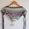 Bandana Triangle Scarf- Crochet Triangle Cowl -Wool Neckwarmer-Purple,Seafoam,Ivory Scarf- Christmas Gift For Her-birthday Gift For Mom -Jewellery Soldes Boutique il fullxfull.1267600720 7x6b