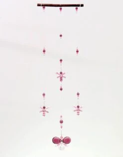 Window Jewelry Children's Hanging Mobile Crystal Suncatcher Purple Butterfly Pink Fairy Christmas Decor Girl's Room Decoration Birthday Gift -Jewellery Soldes Boutique il fullxfull.1268917663 o18i