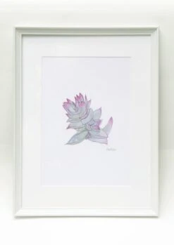 Watercolour Succulent Art Print, A Perfect Birthday Present For A Plant Lover, Ideal For Christmas, Housewarming Or Teacher Gifts -Jewellery Soldes Boutique il fullxfull.1279612128 7ol9