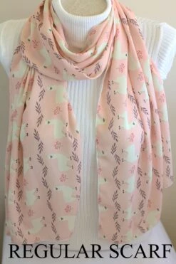 Llama Scarf, Llama Gifts - Christmas Gifts For Her Winter Fashion Cyber Monday Llama Birthday Gift Animal Scarf Llama Women Gift -Jewellery Soldes Boutique il fullxfull.1280023908 8auu