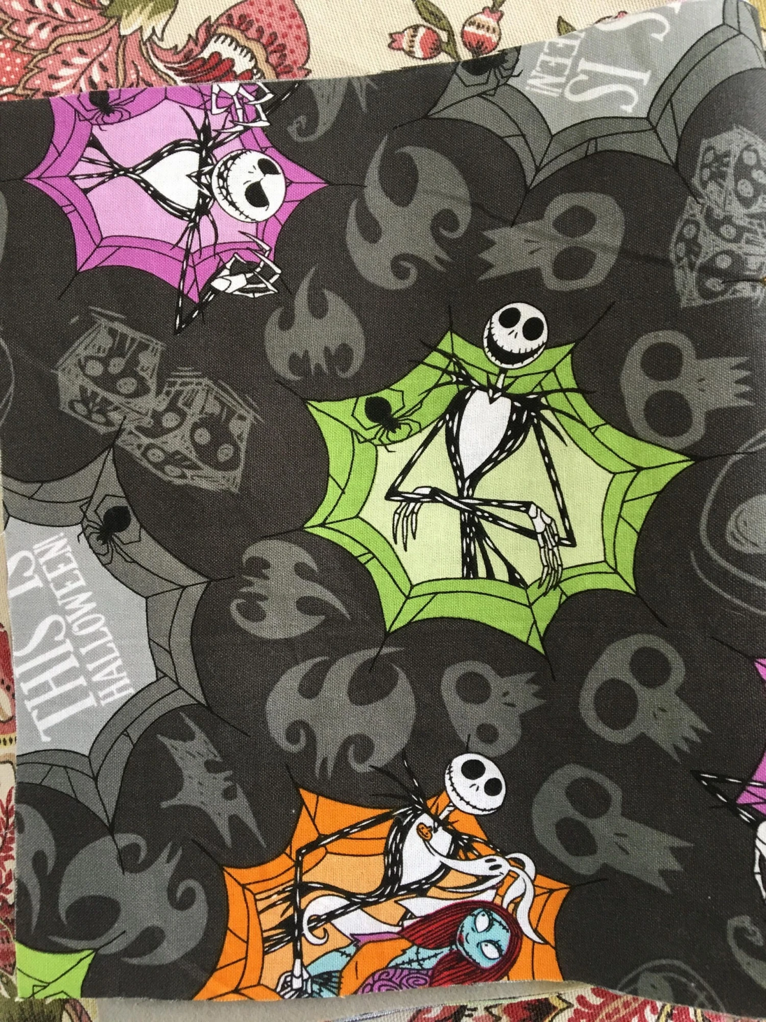 Nightmare Before Christmas Infinity Scarf 5 Nightmare Before Christmas Infinity Scarf - Image 3