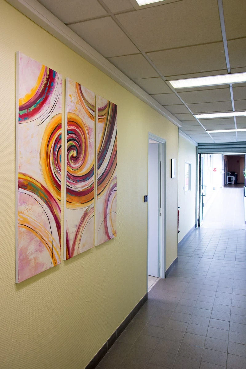 Christmas Gift, Anniversary Gift - To Order Acrylic Abstract Painting - Abstract Painting 4 Christmas Gift, Anniversary Gift - To Order Acrylic Abstract Painting - Abstract Painting - Image 2