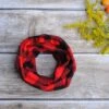 Buffalo Plaid Toddler Scarf, Flannel Baby Scarf, Buffalo Plaid Kids, Buffalo Plaid Christmas, Toddler Infinity Scarf, Black And Red Plaid