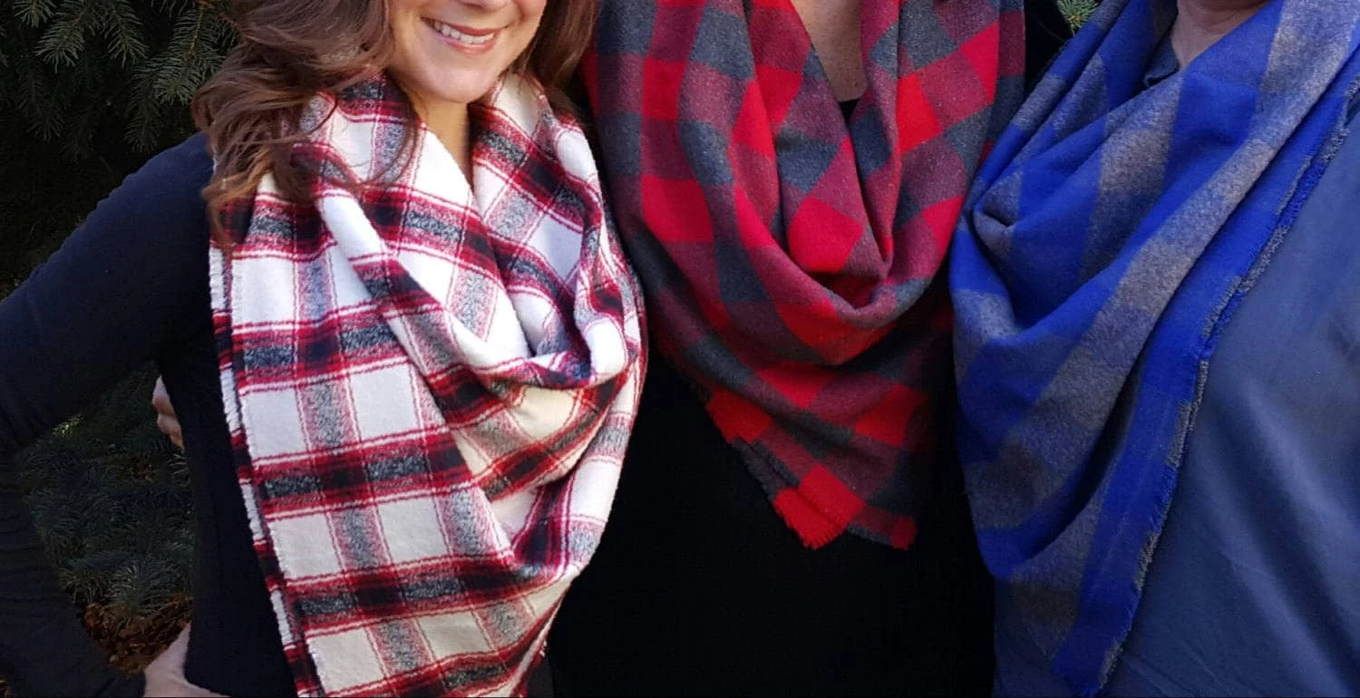 Plaid Flannel Blanket Scarf, Large Plaid Cotton Flannel Blanket Scarf, Black And White Buffalo Plaid, Christmas Gift, Cozy Flannel Scarf 8 Plaid Flannel Blanket Scarf, Large Plaid Cotton Flannel Blanket Scarf, Black And White Buffalo Plaid, Christmas Gift, Cozy Flannel Scarf - Image 6