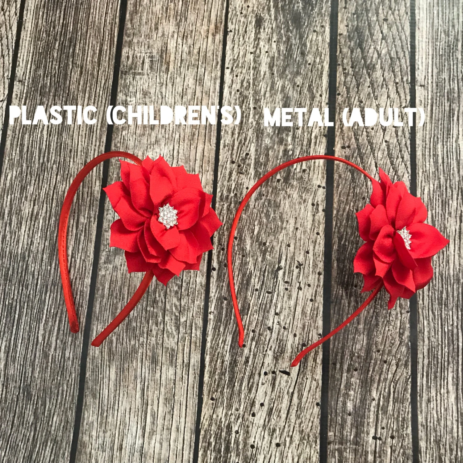Red Headband, Christmas Headband, Poinsettia Headband, Red Poinsettia Headband, Holiday Headband, Flower Girl Headband, Red Headband, 4 Red Headband, Christmas Headband, Poinsettia Headband, Red Poinsettia Headband, Holiday Headband, Flower Girl Headband, Red Headband, - Image 2