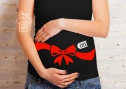 Christmas Maternity Shirt Christmas Pregnancy Shirt Christmas Christmas Pregnancy Announcement Shirt Maternity Shirt Regular Shirts