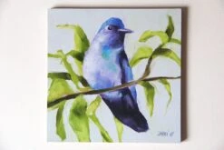 Hummingbird Oil Painting, Birds Original Oil Painting, Birds Art, Christmas Gifts, Birthday Gifts -Jewellery Soldes Boutique il fullxfull.1333785080 aqhb