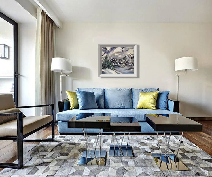 Winter Mountain Landscape White Black Wall Art Living Room Decor Modern Acrylic Art Interior Fireplace Decor Christmas Gift Monochrome Art 12 Winter Mountain Landscape White Black Wall Art Living Room Decor Modern Acrylic Art Interior Fireplace Decor Christmas Gift Monochrome Art - Image 10