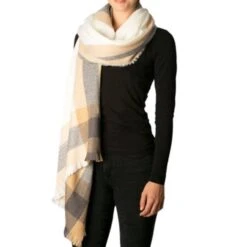 SALE,Blanket Scarf,High Quality Cashmere Feel Plaid Edge Blanket Scarf, Christmas Present, Holiday Gift,Plaid Scarf, Gift For Her,gift Ideas -Jewellery Soldes Boutique il fullxfull.1341693259 8tv9