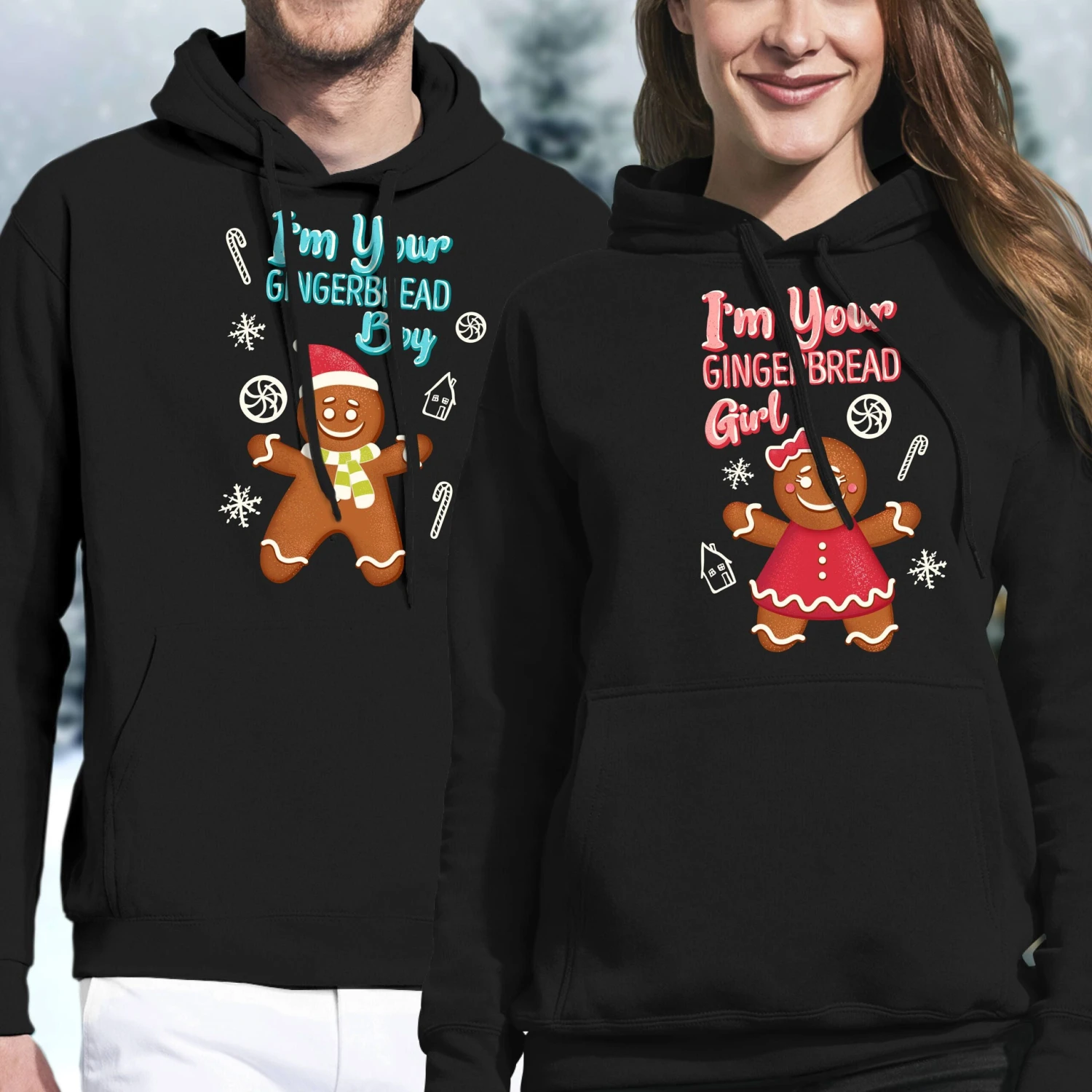 Christmas Jumpers / Christmas Sweatshirts / Couple Hoodies / Couple Sweaters / Christmas Sweaters / Pärchen Hoodies / Pärchen Pullover 6 Christmas Jumpers / Christmas Sweatshirts / Couple Hoodies / Couple Sweaters / Christmas Sweaters / Pärchen Hoodies / Pärchen Pullover - Image 4