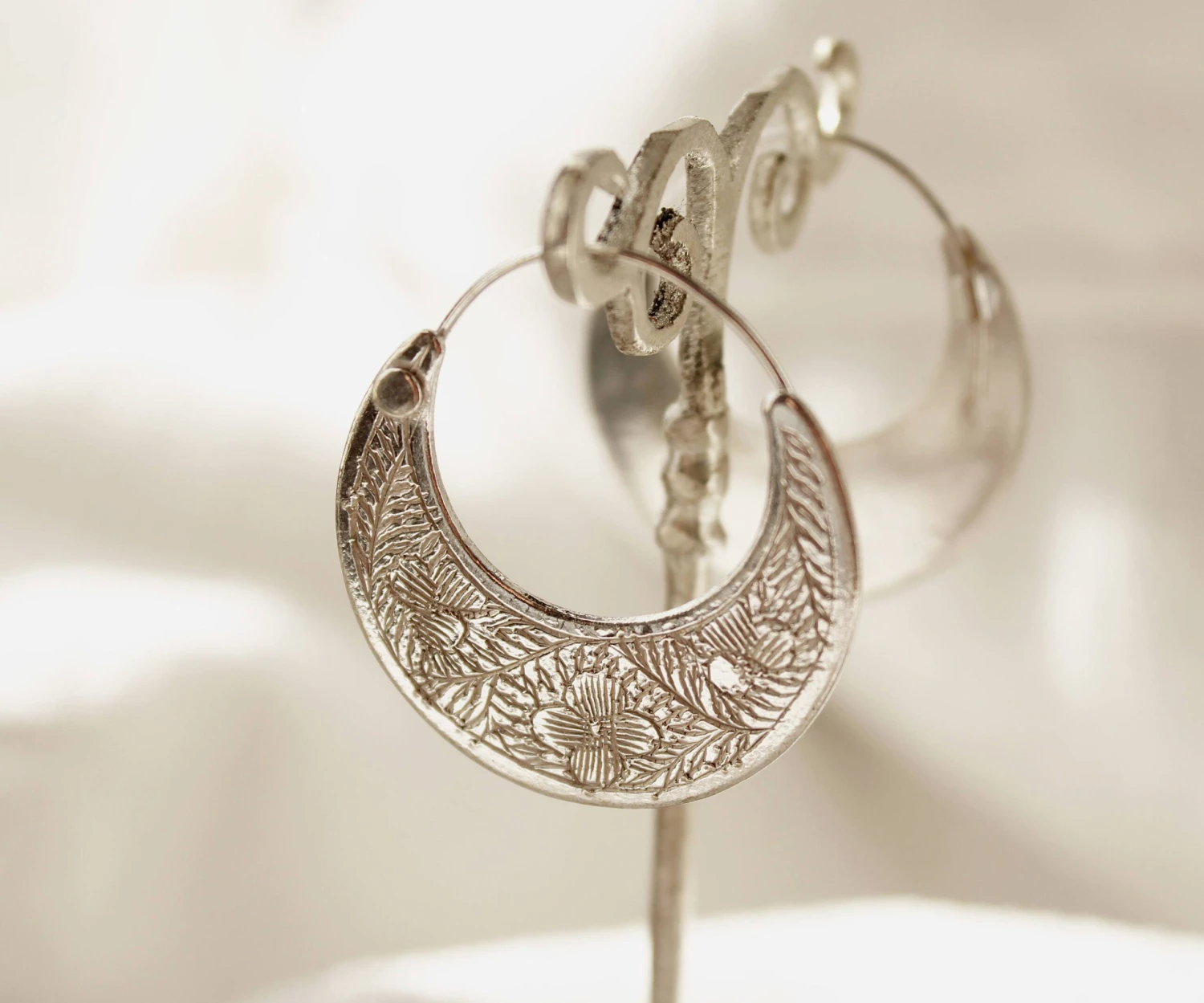 Boho Earrings Silver Creole Earrings Gypsy Hoops Earrings Dainty Jewelry Minimal Earrings Gift Idea Daughter Gift Christmas Gifts Girlfriend 3 Boho Earrings Silver Creole Earrings Gypsy Hoops Earrings Dainty Jewelry Minimal Earrings Gift Idea Daughter Gift Christmas Gifts Girlfriend