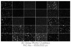 30 Snow And Bokeh Photo Overlays, Realistic Snow, PNG Files, Snow Textures, Winter Overlay, Christmas Overlay, Photography Overlay -Jewellery Soldes Boutique il fullxfull.1358931289 fpda