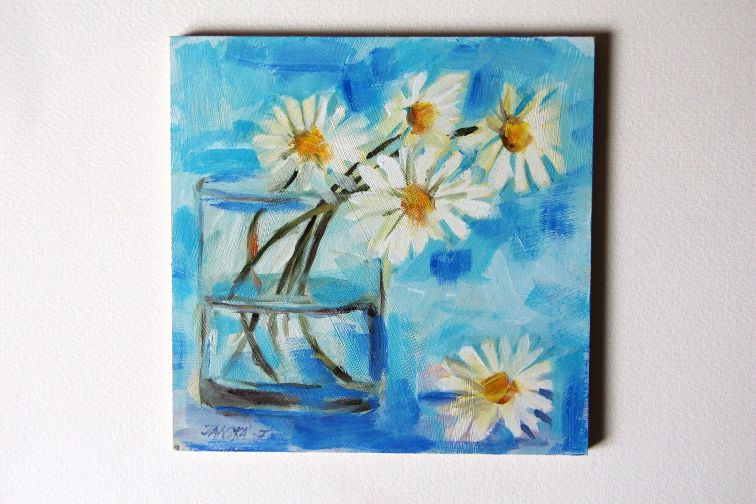 Flowers Painting, Original Flowers Painting, Oil Painting,Christmas Gifts, Birthday Gifts 6 Flowers Painting, Original Flowers Painting, Oil Painting,Christmas Gifts, Birthday Gifts - Image 4
