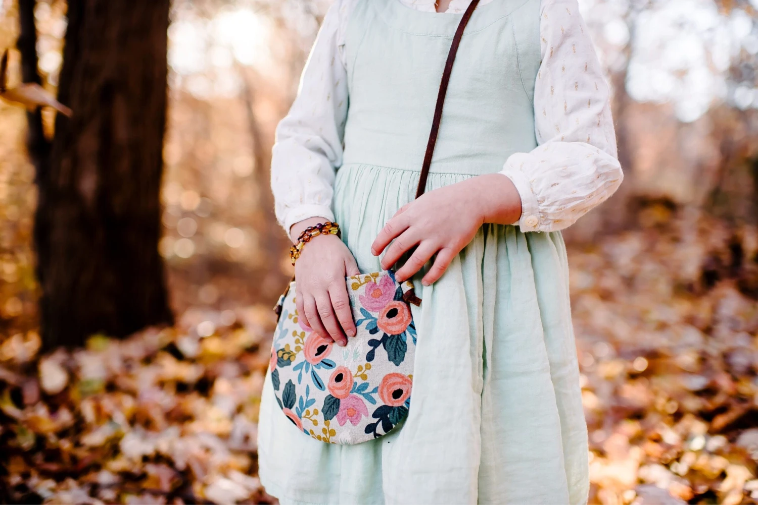 Toddler Purse, Little Girl Purse, Rifle Paper Co Crossbody, Floral Purse, Kid Birthday Gift, Christmas Gift Stocking Stuffer Kids, Dress Up 7 Toddler Purse, Little Girl Purse, Rifle Paper Co Crossbody, Floral Purse, Kid Birthday Gift, Christmas Gift Stocking Stuffer Kids, Dress Up - Image 5