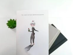 Architecture Holiday Cards For Architects, Funny A5 Christmas Cards For Design Students, Creative Art Gifts For Friends And Family