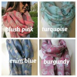 Sloth Scarf EXPRESS SHIPPING - Holiday Fashion - Christmas Gift - 2023 Women Fashion Accessory -lazy Animal Scarves/Gift Unisex Scarves2012 -Jewellery Soldes Boutique il fullxfull.1380263216 oa0i